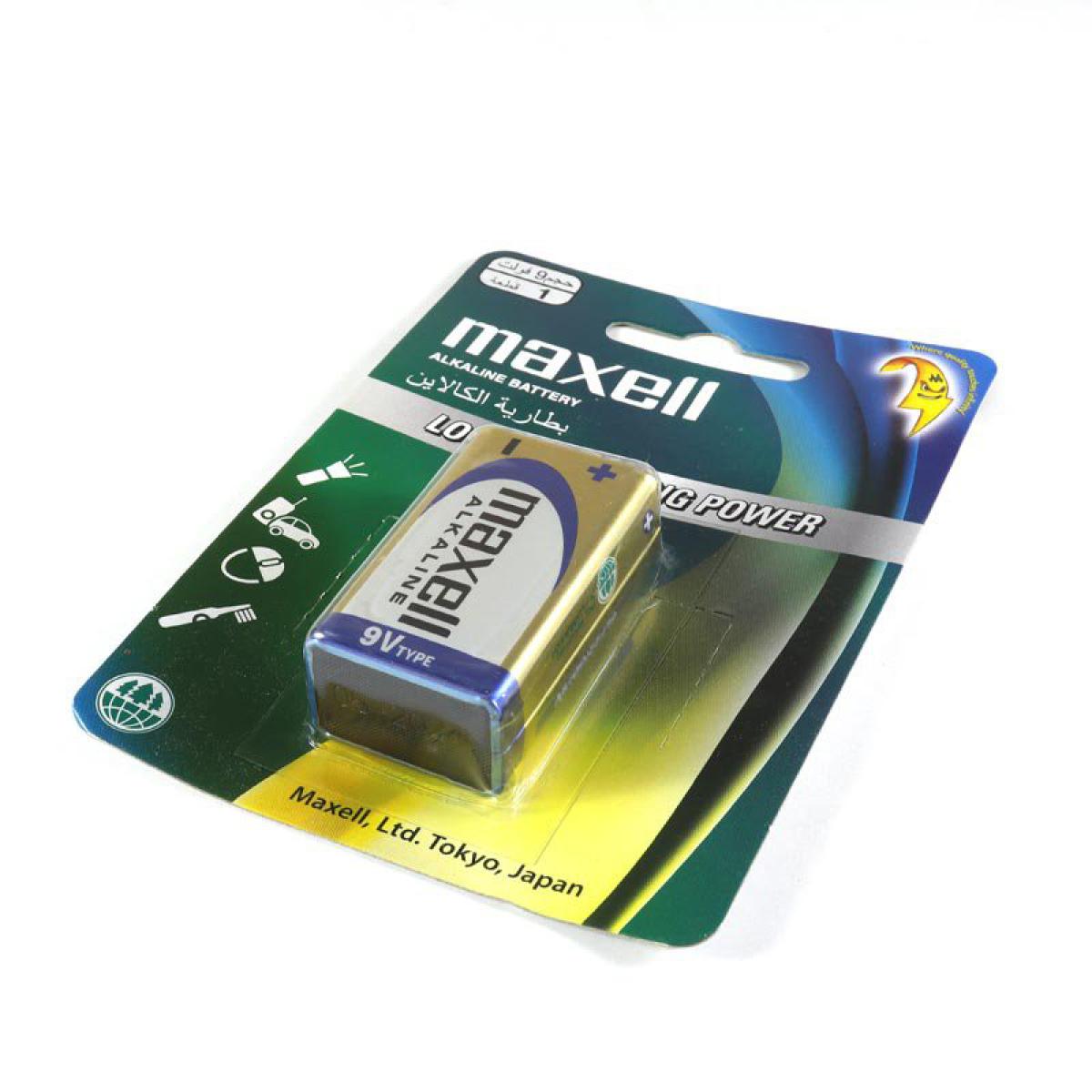 Maxell Digital Alkaline 9V Battery