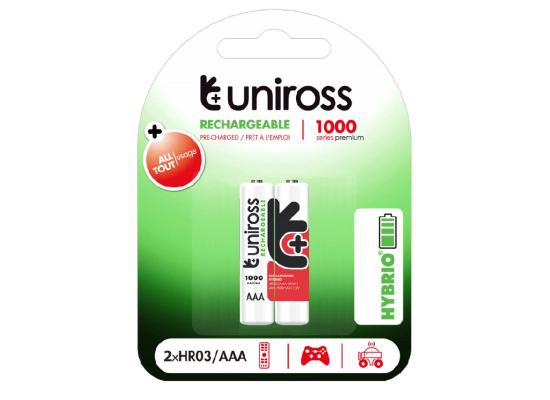 Uniross Rechargeable 900mAh AAA Battery 
