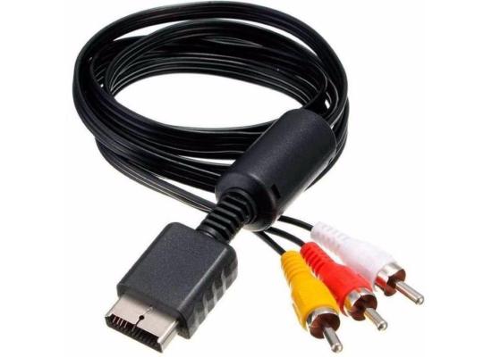 Audio and Video Cable Connecting Your P.S/P.S2 To TV System