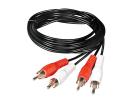 2 RCA Male to 2 RCA Male Stereo Audio Cable-1.5m