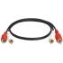2 RCA Male to 2 RCA Male Stereo Audio Cable-3m