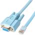 Compatible Rollover Console Cable - DB9 Female to RJ45 -1.5M