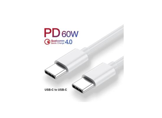 Type-C to Type-C Charger Cable 60W - 2m