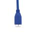 USB A male to Micro B USB 3.0 Cable 50cm-Blue (external hdd cable)