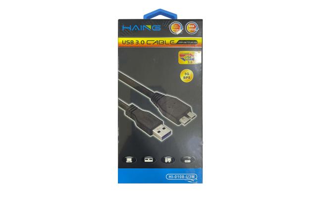 HAING HI-0108-U3M USB 3.0 AM to Micro Cable -1M