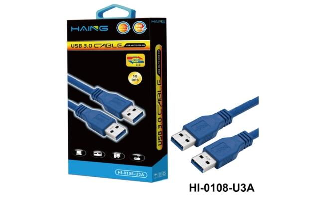 HAING HI-0108-U3A-1M USB 3.0 AM TO USB AM Cable 1M