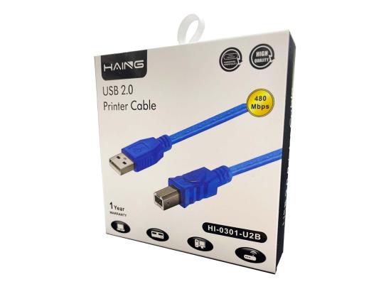 HAING HI-0301-U2B USB 2.0 Printer Cable 3M