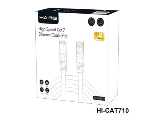 HAING HI-CAT704-20M High Speed SFTP CAT7 Ethernet Cable 20M