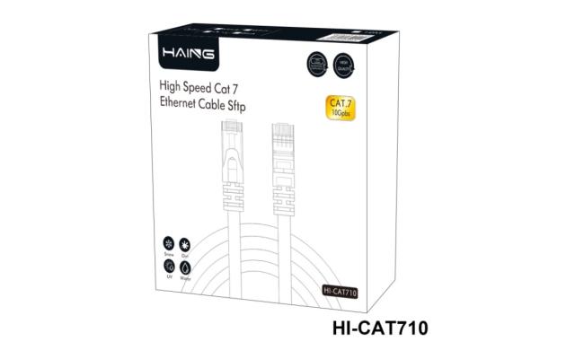 HAING HI-CAT704-15M High Speed SFTP CAT7 Ethernet Cable 15M