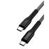 HAING HI042CC Type-C to Type-C 20W Metal Braided Data Cable 1.2M