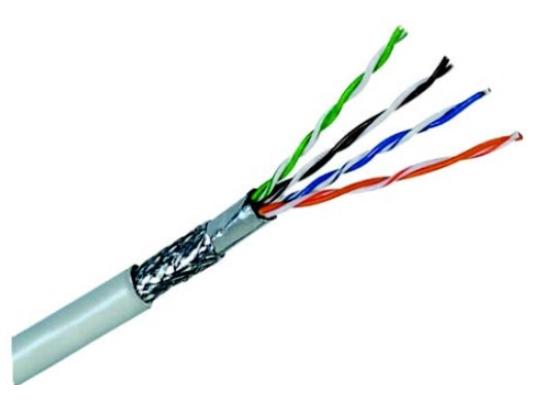 D-Link NCB-C6SFGRR-305 Cat6 SFTP 23AWG Cable Grey 305M/Roll PVC 