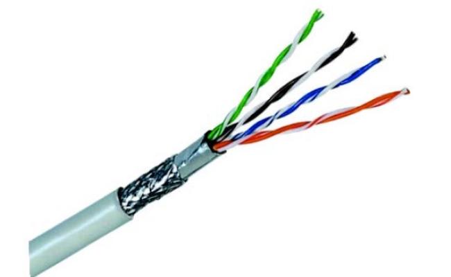 D-Link NCB-C6SFGRR-305 Cat6 SFTP 23AWG Cable Grey 305M/Roll PVC