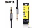 Remax RM-L100 3.5mm Copper alloy body & TPE material Aux Audio Cable