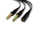 CABLE AUX 2 FMAIL TO 1 MAIL-20CM