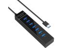 HAING HI-U701 USB 3.0 7 Port Hub 5Gbps