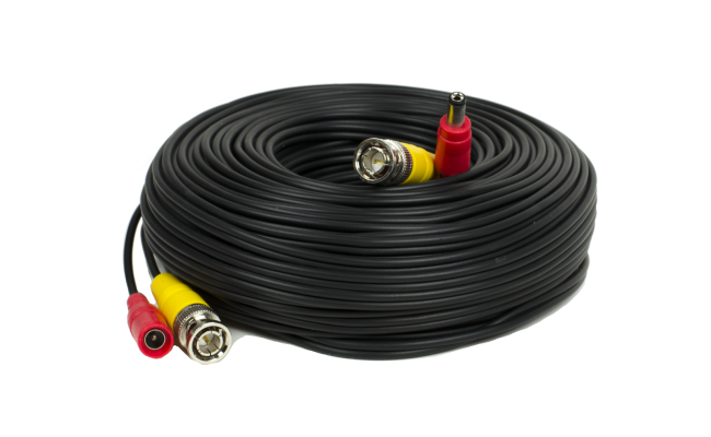 Coaxial Cable 10M With Power+ BNC