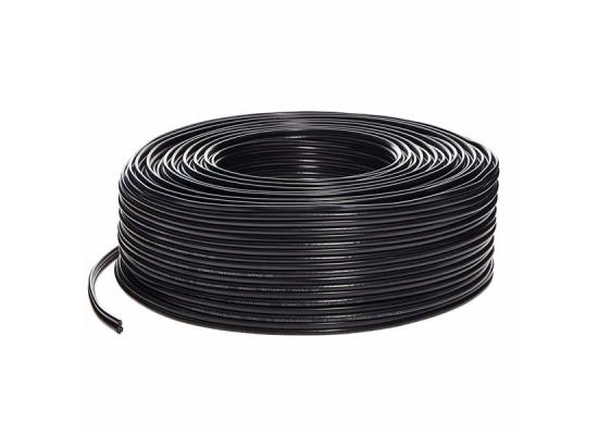 Coaxial RG58 Cable Black 200m with Power Cable