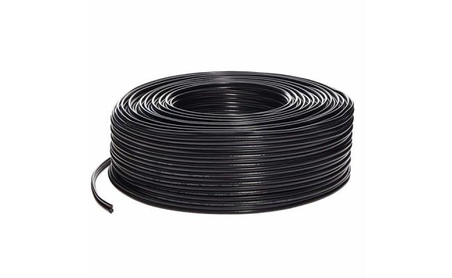 Coaxial RG58 Cable Black 300m without Power Cable