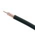 Coaxial RG58 Cable Black 200m without Power Cable