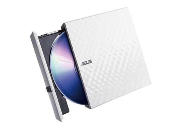  ASUS SDRW-08D2S-U LITE - portable 8X DVD-RW with M-DISC - White