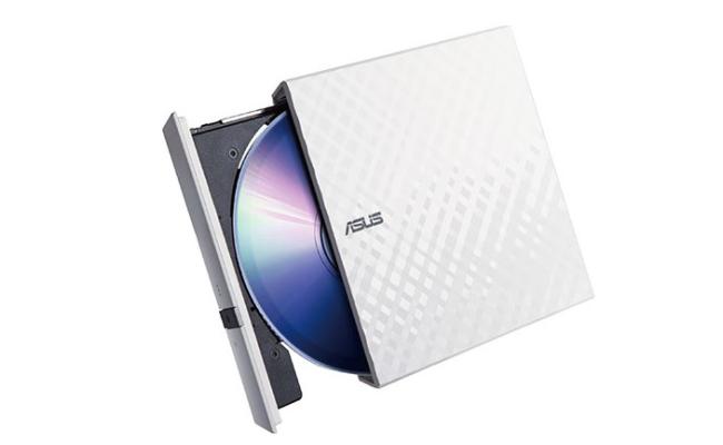 ASUS SDRW-08D2S-U LITE - portable 8X DVD-RW with M-DISC - White