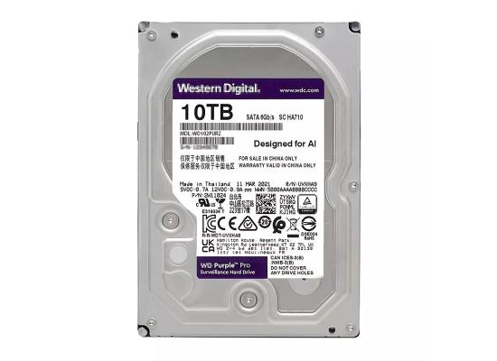 Western Digital Purple WD102PURZ 10TB 3.5 Inch SATA 7200RPM Surveillance HDD
