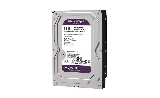Western Digital Purple WD10PURZ 1TB 3.5 Inch SATA 5400RPM Surveillance HDD