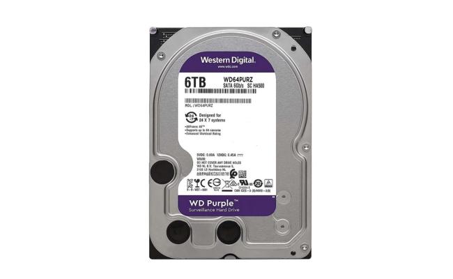 Western Digital 6TB WD Purple SATA 3.5 inch