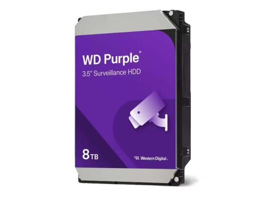 Western Digital Purple WD85PURZ 8TB 3.5 Inch SATA 5640RPM Surveillance HDD