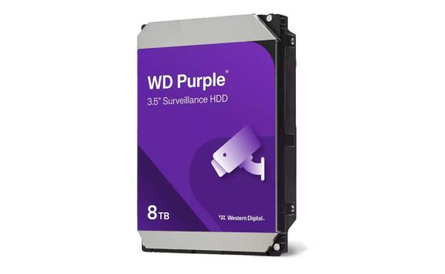 Western Digital Purple WD85PURZ 8TB 3.5 Inch SATA 5640RPM Surveillance HDD