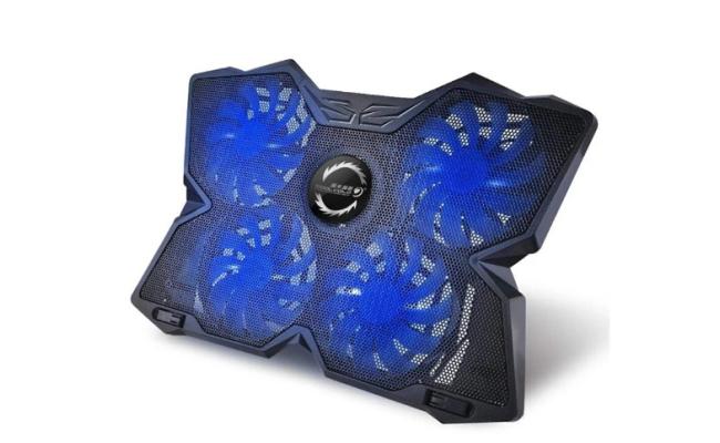 COOLCOLD 25V Gaming 4 Silent Fans Laptop Cooling Pad