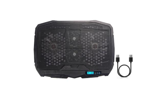 Haing 11-17 inch Laptop Cooling Pad 4 Fans