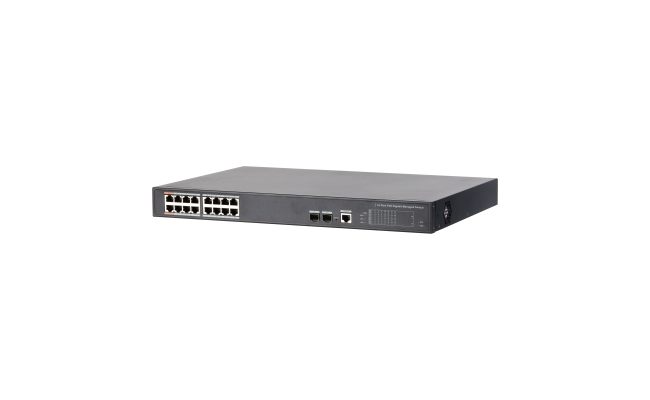 Dahua PFS4218-16GT-190 16-Port PoE Gigabit Managed Switch