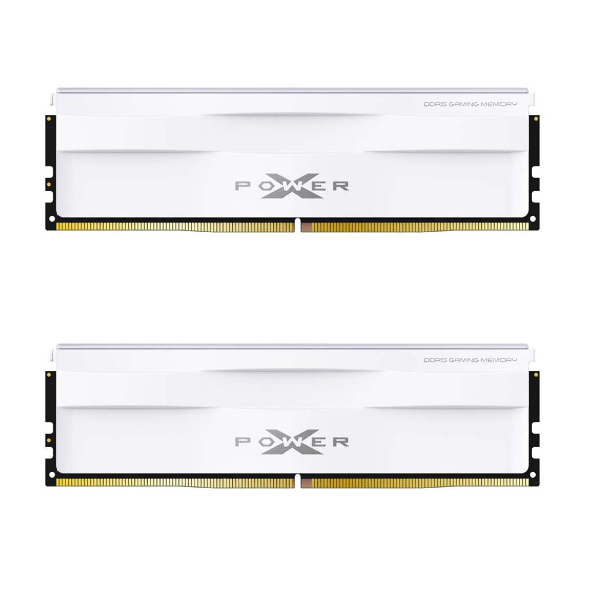 Silicon Power Xpower Zenith DDR5 6000MHz 16GBx2 Desktop Gaming UDIMM -White