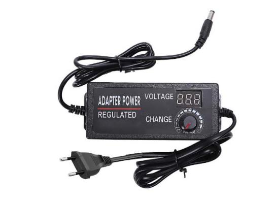 Universal Adjustable BSK-602 24V-3AM 3V AC To DC With Display Screen Voltage Regulated Power Adapter 