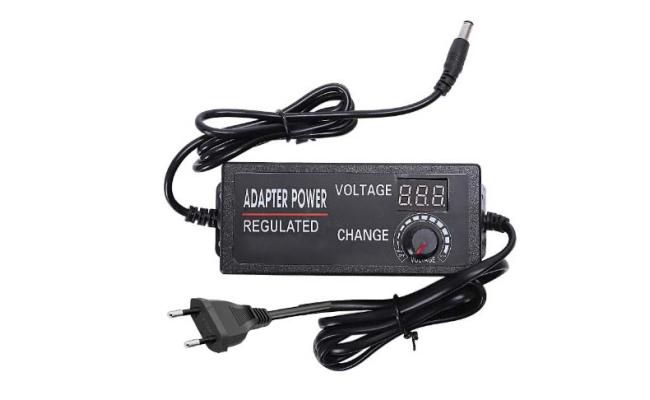 Universal Adjustable BSK-602 24V-3AM 3V AC To DC With Display Screen Voltage Regulated Power Adapter