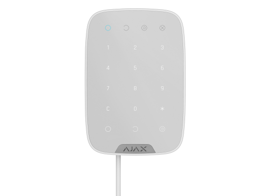 Ajax Wired KeyPad Fibra- White