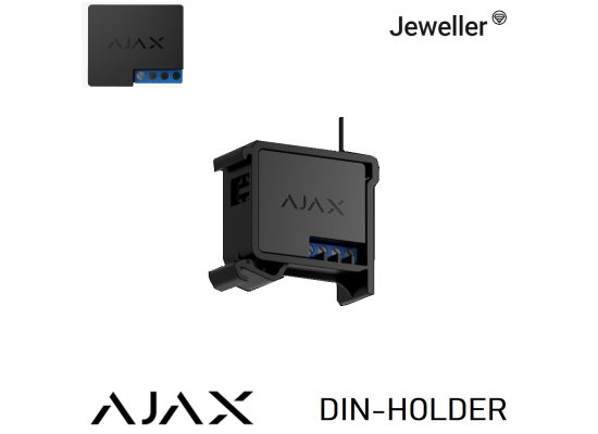 Ajax DIN Holder -Black