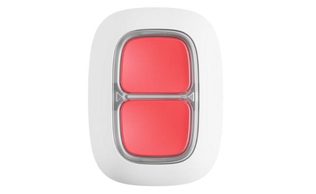 AJAX Wireless Double Button- White