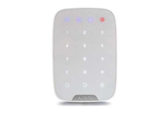 AJAX KeyPad Wireless Touch Keyboard- White