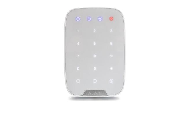 AJAX KeyPad Wireless Touch Keyboard- White