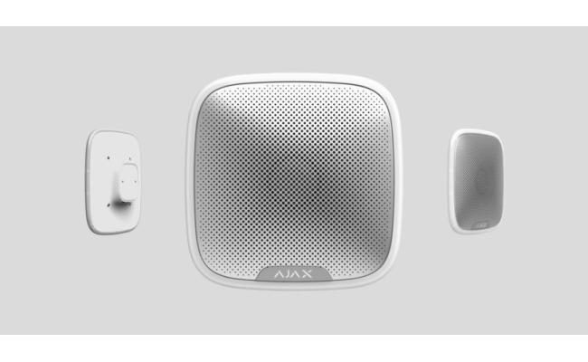 AJAX Wireless Outdoor StreetSiren- White