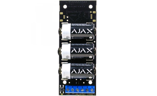 AJAX Transmitter Wired to Wireless Detector Converter