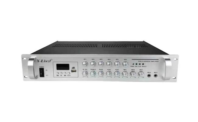 Amplifier 250W FM-6250KML with 6 Zone Control Volume
