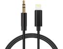 Lightning to 3.5 AUX Braided Audio Adapter Cable