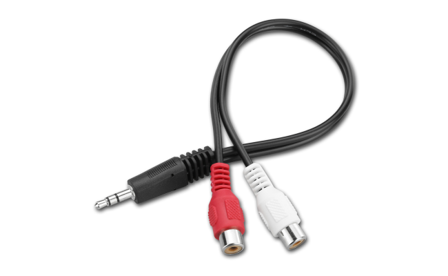 Cable AUX  1MAIL to 2RCA FMAIL