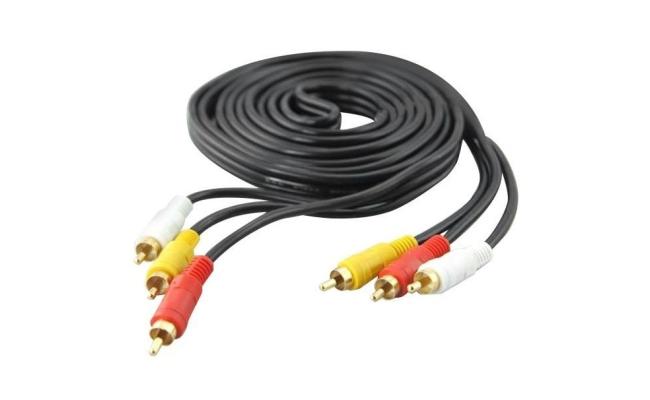 Cable CB-RCA3*3-1.5M 3RCA to 3RCA-1.5M
