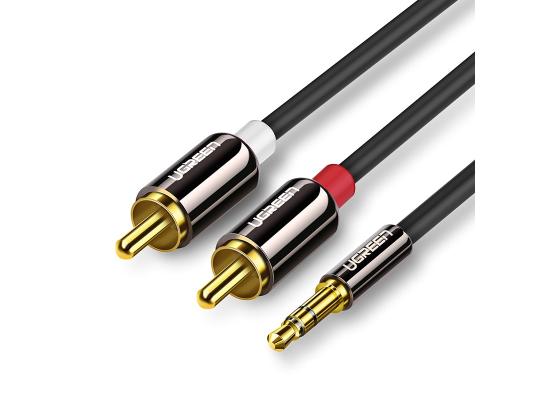 UGREEN AV116 3.5mm Male to 2 RCA Male Cable-1.5M