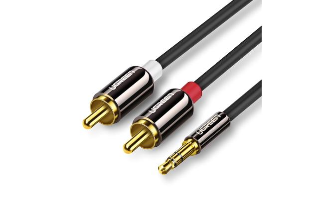 UGREEN AV116 3.5mm Male to 2 RCA Male Cable-3M