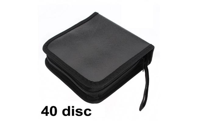 Portable  CD CD Storage  Case Holder Bag 40 Capacity